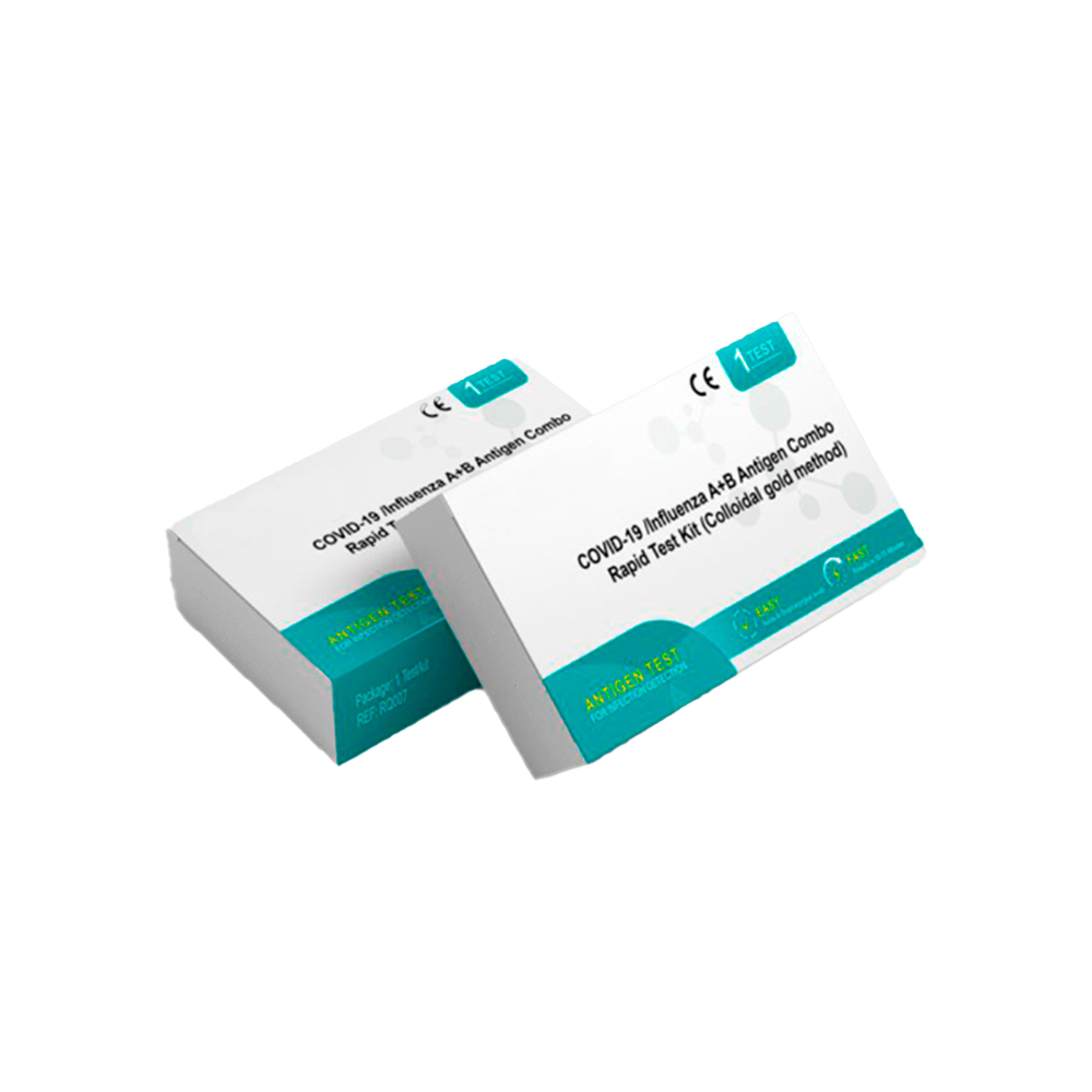 COVID19/Influenza (A+B) Antigen Combo Rapid Test Kit CAPED